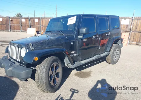 2017 Jeep Wrangler Unlimited Sahara из США, поврежденный, VIN 1C4BJWEG3HL713905